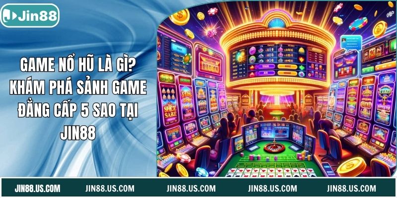 Game nổ hũ là gì? Khám Phá Sảnh Game Đẳng Cấp 5 Sao Tại Jin88